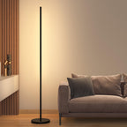 LED Corner Floor Lamp, 360°Rotating Head, Super Bright 1800LM Dimmable Minimalist Floor Lamps with Remote Control,3000K-6000K Modern Corner Light,67" Tall Standing Lamp