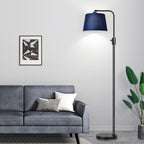 Dimmable Floor Lamp, 1000 Lumens LED Edison Bulb Included, Arc Floor Lamps for Living Room Modern Standing Lamp with Linen Shade, Tall Lamp for Bedroom Office Dining Room